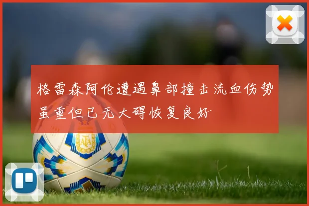格雷森阿伦遭遇鼻部撞击流血伤势虽重但已无大碍恢复良好